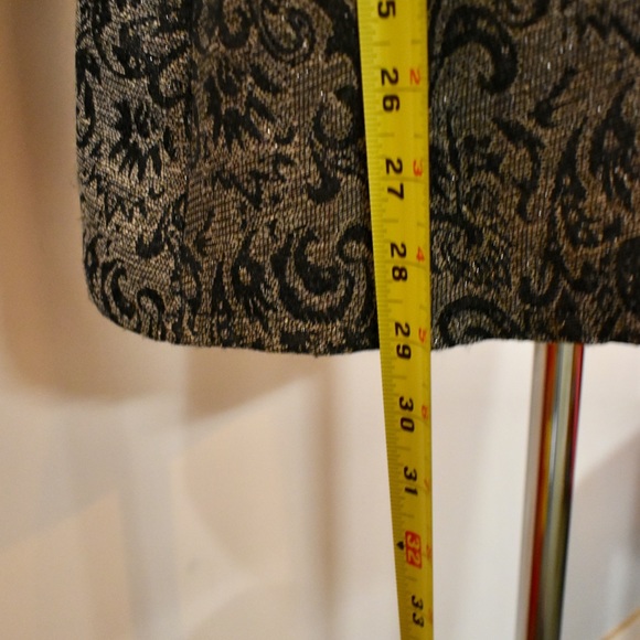 BCBG Printed Dress w/ Leather Striping - Picture 4 of 7